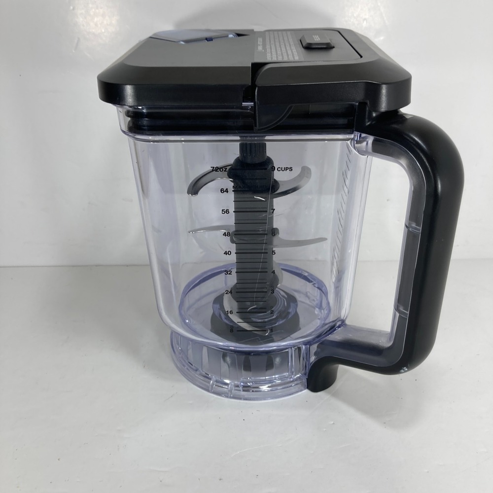 Ninja Food Processor Replacement Processor Bowl Pitcher w/ Lid, Blade 9 Cup 72oz